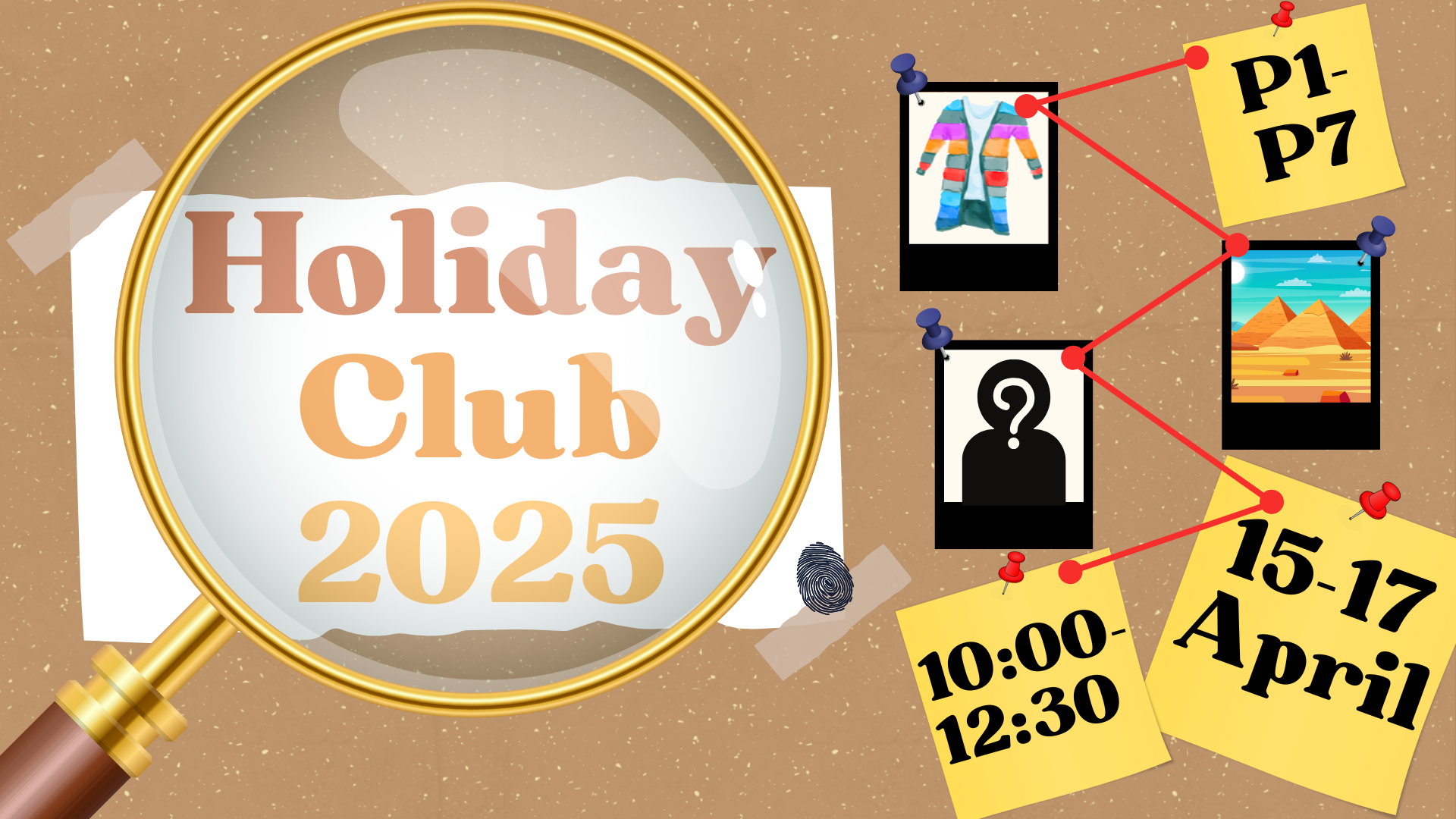 Holiday club save the date