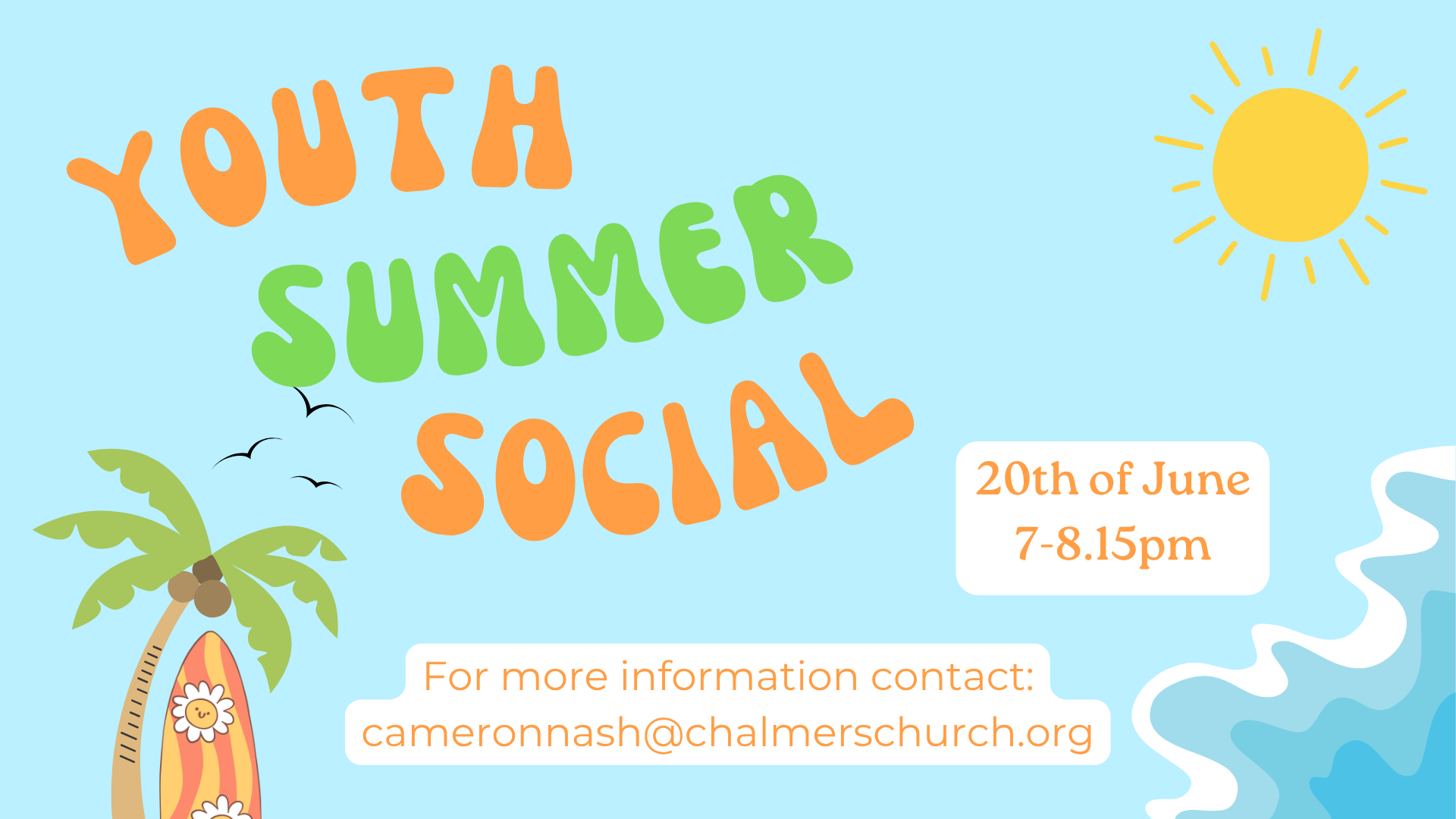 Youth Summer Social (Presentat