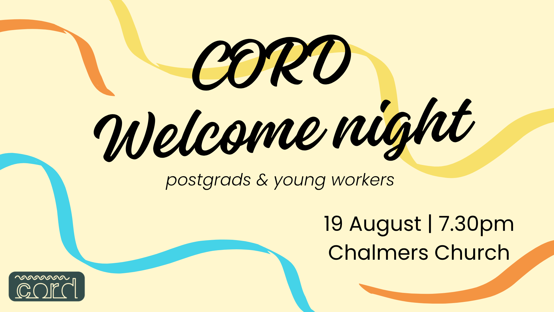 Cord Welcome night