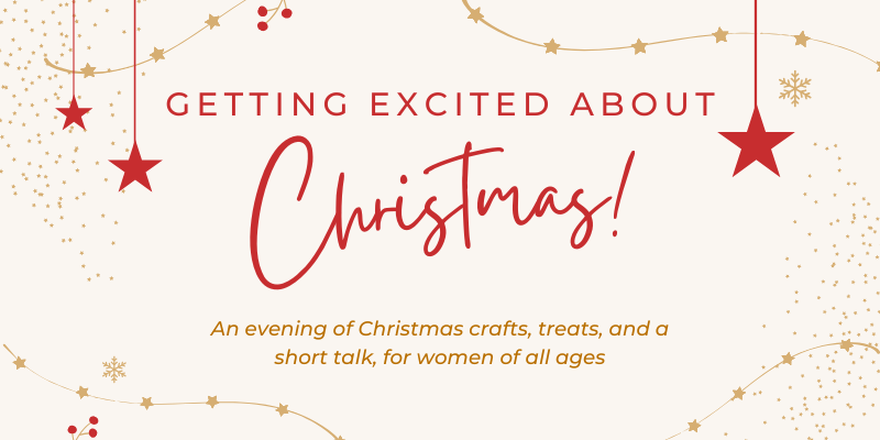 Getting Excited about Christma