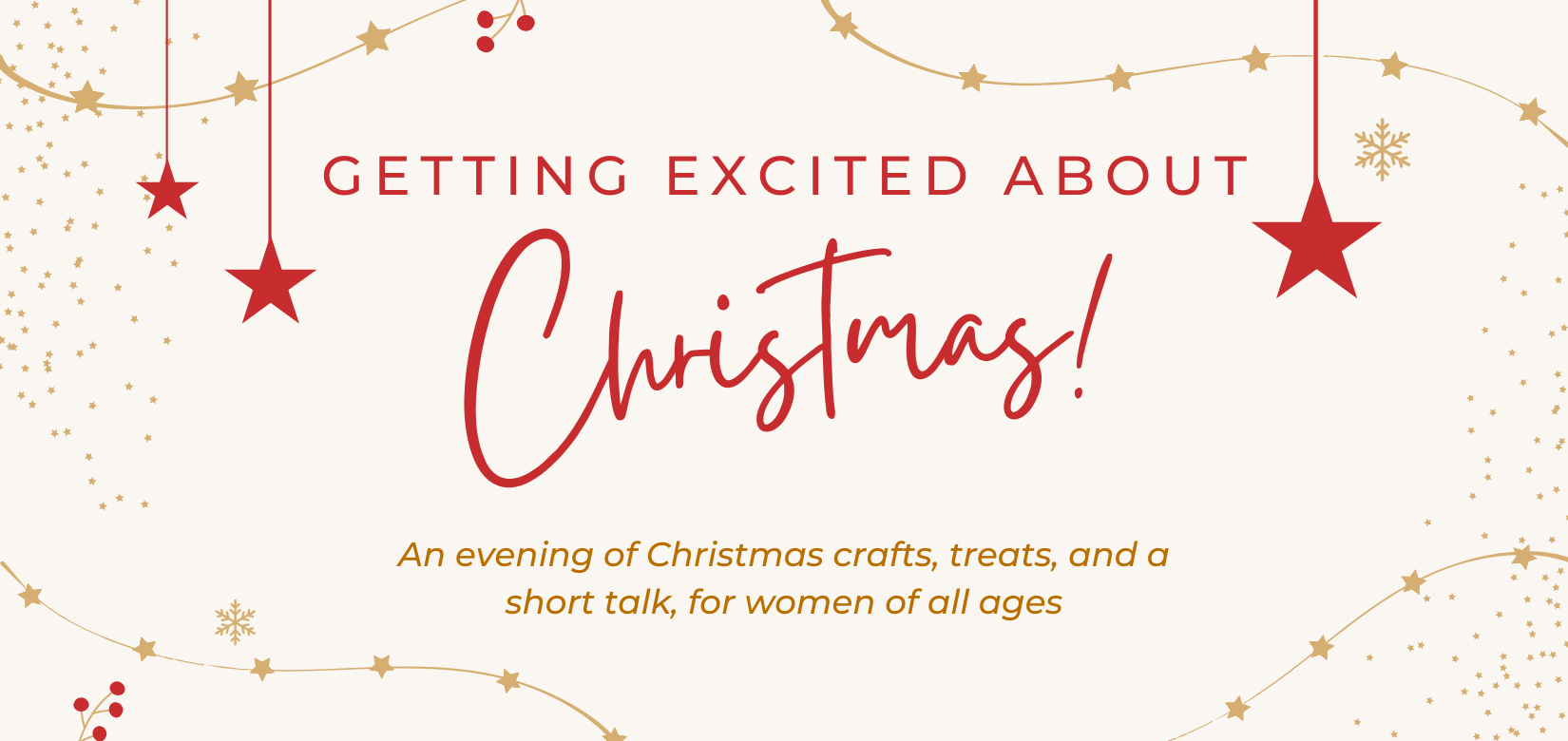 Getting Excited about Christma